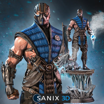 Ninja Printz - 1:10 Sub Zero (Mortal Kombat) Fan Art Vignette