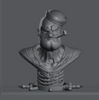Ninja Printz - 1:8 Popeye Fan Art Bust