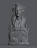 Ninja Printz - 1:8 Beetlejuice (Beetlejuice) Fan Art Bust