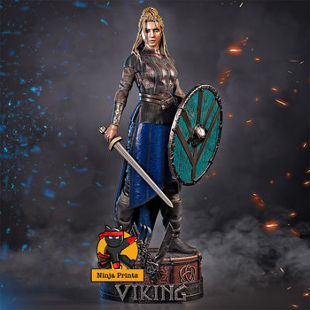 Ninja Printz - 1:10 Lagertha (Vikings) Fan Art Vignette