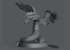 Ninja Printz - 1:10 Winged Serpent Statue