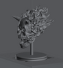 Ninja Printz - 1:8 Flame Skull Bust