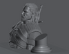 Ninja Printz - 1:8 Geralt of Rivia (The Witcher) Fan Art Bust
