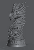 Ninja Printz - 1:8 Undead Dragon Bust
