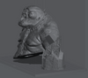 Ninja Printz - 1:8 Cave Troll (LoTR)  Fan Art Bust