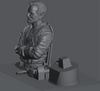 Ninja Printz - 1:8 Peter Venkman (Ghostbusters) Fan Art Bust