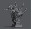 Ninja Printz - 1:8 Diablo (Diablo) Fan Art Bust