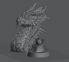 Ninja Printz - 1:8 Red Dragon Bust