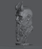 Ninja Printz - 1:4 Mimir (God of War) Fan Art Bust