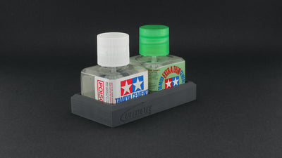 Ultimate Glue Bottle Double Holder (for Tamiya)