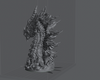 Ninja Printz - 1:8 Elder Red Dragon Bust