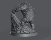 Ninja Printz - 1:10 Owl Beast Vignette