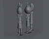 Ninja Printz - 1:12 Three Cannibals (Monkey Island) Fan Art Statues