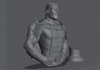 Ninja Printz - 1:8 Homelander (The Boys - Comic Version) Fan Art Bust