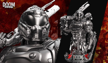 Ninja Printz - 1:8 Doom Slayer (DOOM) Fan Art Bust