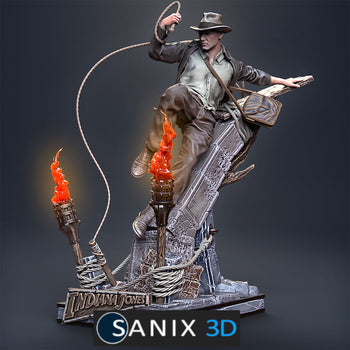 Ninja Printz - 1:10 Indiana Jones Fan Art Vignette
