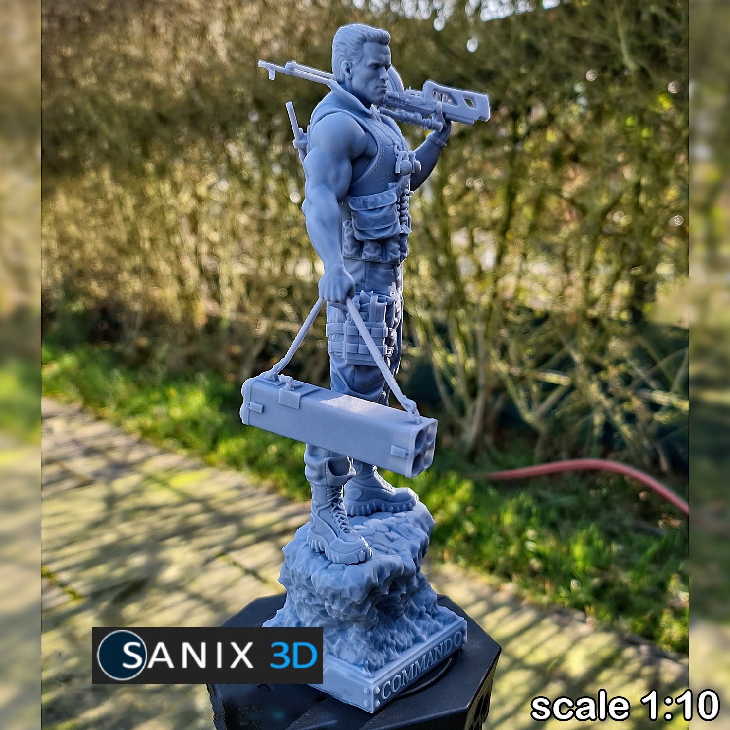 Ninja Printz - 1:10 John Matrix (Commando) Fan Art Vignette | Ultimate ...