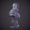 Ninja Printz - 1:8 Kratos (God of War) Fan Art Bust