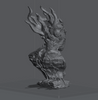 Ninja Printz - 1:8 Dark Dryad Bust