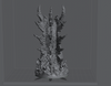 Ninja Printz - 1:8 Elder Red Dragon Bust
