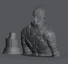 Ninja Printz - 1:8 Venom Snake ( Metal Gear Solid) Fan Art Bust