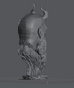 Ninja Printz - 1:4 Mimir (God of War) Fan Art Bust