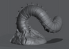 Ninja Printz - 1:12 Purple Worm Vignette
