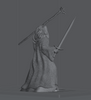 Ninja Printz - 1:12 Gandalf (LoTR) Fan Art Statue