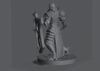 Ninja Printz - 1:12 Johanna (Diablo) Fan Art Statue