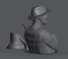 Ninja Printz - 1:8 Freddy Krueger (Nightmare on Elm Street) Fan Art Bust