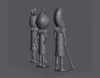 Ninja Printz - 1:12 Three Cannibals (Monkey Island) Fan Art Statues