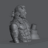 Ninja Printz - 1:8 Venom Snake ( Metal Gear Solid) Fan Art Bust