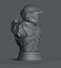 Ninja Printz - 1:8 Master Chief (Halo) Fan Art Bust