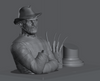 Ninja Printz - 1:8 Freddy Krueger (Nightmare on Elm Street) Fan Art Bust