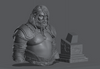 Ninja Printz - 1:8 Thor (God of War) Fan Art Bust