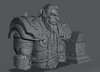 Ninja Printz - 1:8 Thrall (Work of Warcraft) Fan Art Bust