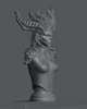 Ninja Printz - 1:8 Lilith (Diablo) Fan Art Bust
