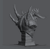 Ninja Printz - 1:8 Diablo (Diablo) Fan Art Bust