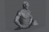 Ninja Printz - 1:8 A Train (The Boys - Comic Version) Fan Art Bust