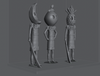 Ninja Printz - 1:12 Three Cannibals (Monkey Island) Fan Art Statues