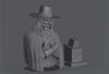 Ninja Printz - 1:8 V (V for Vendetta) Bust
