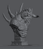 Ninja Printz - 1:8 Diablo (Diablo) Fan Art Bust
