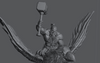 Ninja Printz - 1:12 Falsted & Griffin (World of Warcraft) Fan Art Vignette