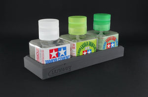 Ultimate Glue Bottle Triple Holder (for Tamiya)