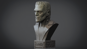 Ninja Printz - 1:8 Frankenstein Monster Fan Art Bust