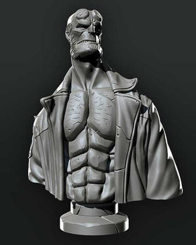 Ninja Printz - 1:8 Hellboy Fan Art Bust