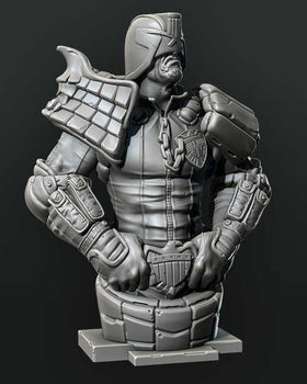 Ninja Printz - 1:8 Judge Dredd Fan Art Bust