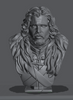 Ninja Printz - 1:8 Jon Snow (Night's Watch) Fan Art Bust