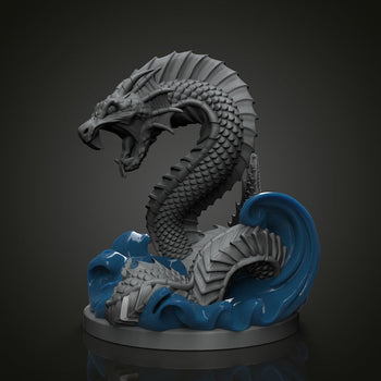 Ninja Printz - 1:1000 Jormungandr World Serpent Vignette