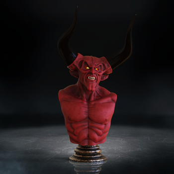 Ninja Printz - 1:8 Darkness (Legend 1985) Fan Art Bust